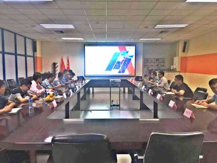 中科院海岸带研究所向导专家一行到人生就是博软件考察