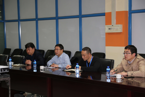 万名干手下下层烟台市国企一队到人生就是博软件公司调研座谈